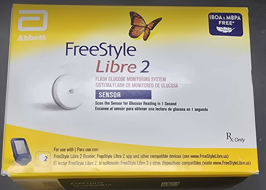 Perfect condition diabetic test strip box accepted by Cash for Diabetics at full payout